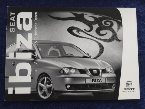 Seat ibiza ausstattung - seat,