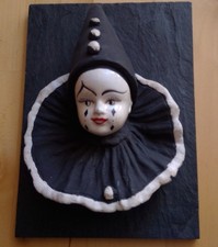 3D Bild / Relief / plastisches Wandbild "Clown" - sehr schöne Deko