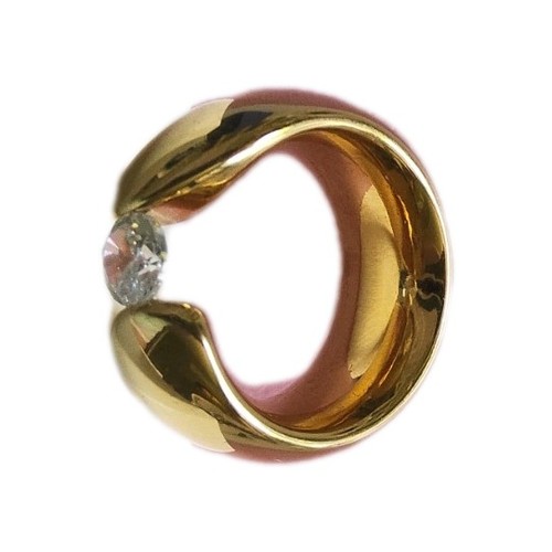 Fingerring massiv edelstahl - fingerring,