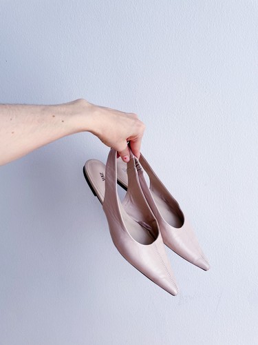 Zara slingback ballerinas - zara,