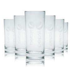 6x Pepsi Glas 0,5l Willi