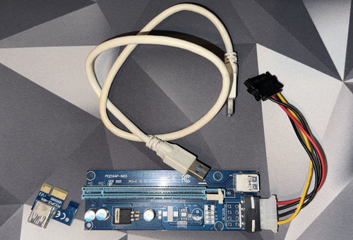 Pcie auf 16x riser karte - pcie, 1x