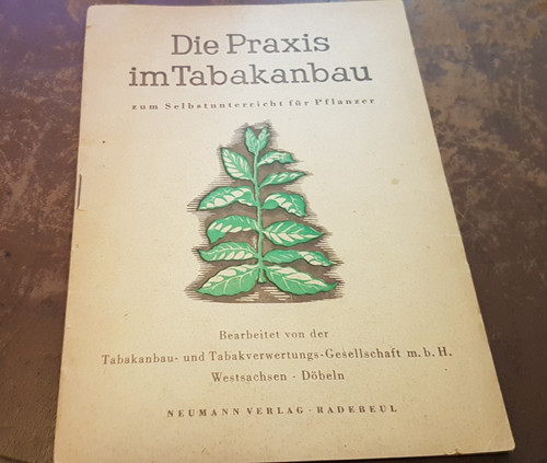 Die praxis tabakanbau zum - praxis,