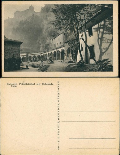 Ansichtskarte salzburg - ansichtskarte,