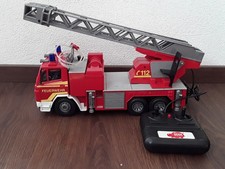 Dickie Feuerwehrauto KabelFernsteuerung echte Wasserspritze LichtSound neuwertig