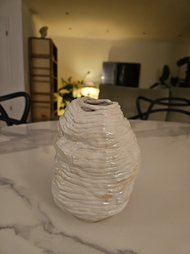 Vase ton handmade - ton,