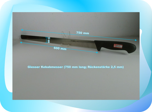 Giesser kebabmesser 750 mm - giesser,