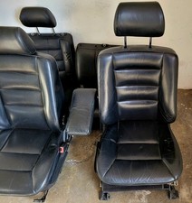 Mercedes S124 Ledersitze Schwarz Leder S124 Kombi T-Modell E Klasse