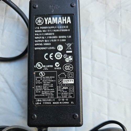 Yamaha watt netzteil 15v - netzteil,