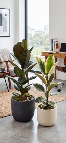 Gummibaum ficus elastica - gummibaum,
