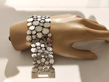 ESPRIT mega breites  massives Statement Armband Silber  925  , 104g schwer