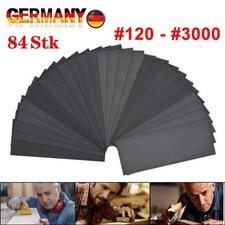 84 Stück Schleifpapier Set