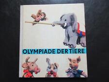 Olympiade der Tiere-Plüschtiere Sonneberg DDR Bilderbuch