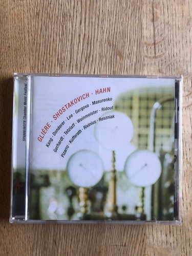 Gliere shostakovich hahn - shostakovich,
