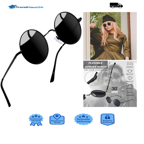 Runde sonnenbrille herren - sonnenbrille,