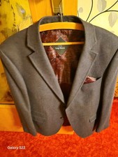 Kombination aus Sakko, Hose und Weste anthrazit, blau GR. 26/28 neu!