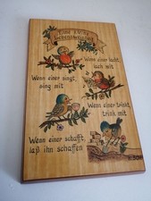 Spruchbild  Eine Kleine