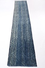 10 Fuß Flur Gabbeh Blau