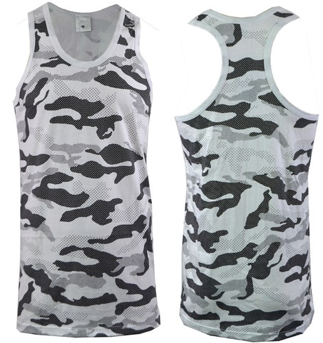 Herren camouflage ärmellose - camouflage,