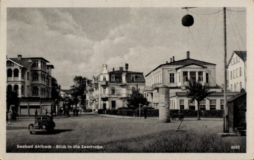 Ostseebad ahlbeck - ak,