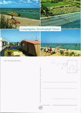 Steinberghaff-Steinberg Mehrbild-AK 4 Fotos Campingplatz Ostsee 1980
