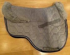Schabracke mattes grau samt - grau, vs
