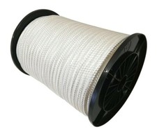 Nylonseil Nylon Polyamidseil Perlonseil 16fach geflochten Weiss Tauwerk 1mm-16mm