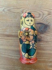 Vintage matrjoschka holzpuppe - vintage,