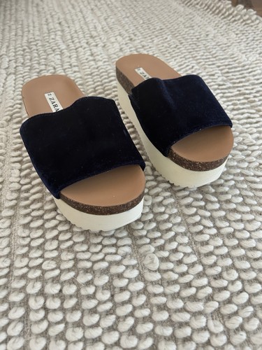 Zara plateau sandalen - plateau-sandalen, damen
