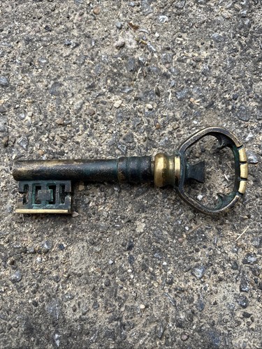 Antiker messing korkenzieher - messing,