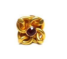 Jugendstil 585 Gold Uhrenkette