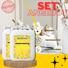 2x5L Geruchsentferner Tier Lemon – Dauerhaft gegen Katzen- & Hunde Urin