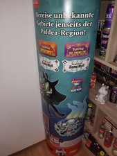  Pokemon Karmesin & Purpur DLC Aufsteller Aus Pappe Rarität 