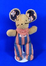 SIGIKID Frottee MAUS braun rot