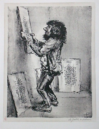 Paul weber original - a.,