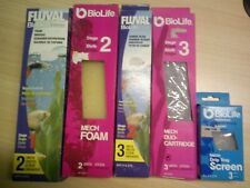 Fluval BioLife Filterschwamm Filterschaum Filterpatrone Innenfilter Aktivkohle