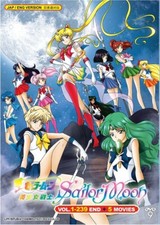 Dvd anime sailormoon - dvd,
