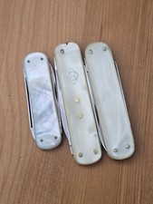 3x Vintage Taschenmesser