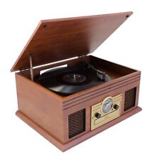 Karcher NO-036 Nostalgie Stereoanlage Plattenspieler Bluetooth MP3 CD Radio USB