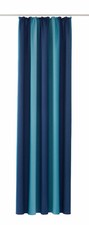 Vorhang blau gestreift 283 - blau,