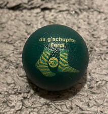 Minigolfball g schupfte - da, g'schupfte