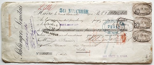 Wechselbrief 1910 le - 🌟,