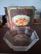 NEU in OVP WMF Sahne Fruchtschale Bleikristall Vitrine 1907 Bleikristall