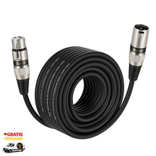 XLR-Kabel 20m Selbstsichernder