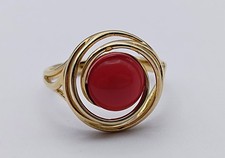 SCHAUMKORALLEN RING Gr. 18,4