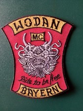 MC Patch Rocker Biker Kutte Aufnäher Patches Harley Chopper Motorradtreffen