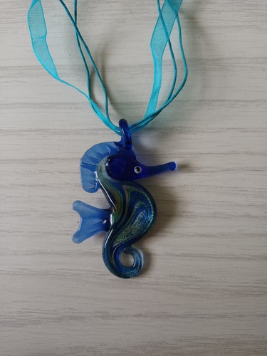 Murano glas halskette aus - halskette,