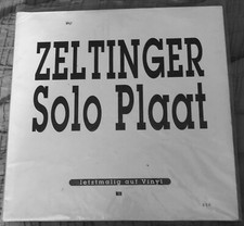 Zeltinger – Solo Plaat LP