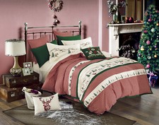 Weihnachtliche Bettwäsche