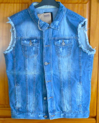 Leif nelson jeans weste ripped - leif,